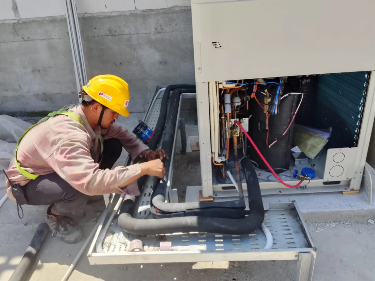 Pembangunan System HVAC PT. Gutrhie-KEK Sei Mangka