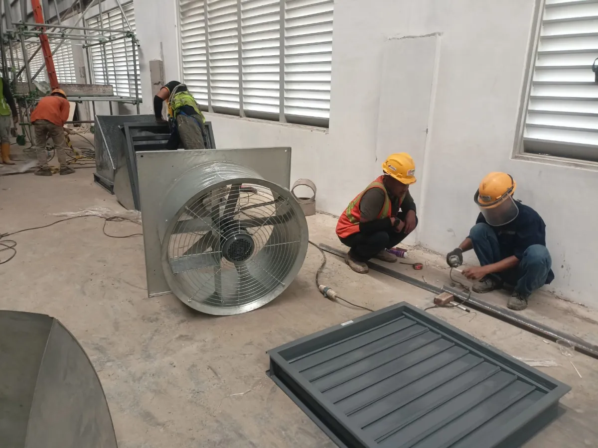 Pembangunan System HVAC PT. Gutrhie-KEK Sei Mangka-1